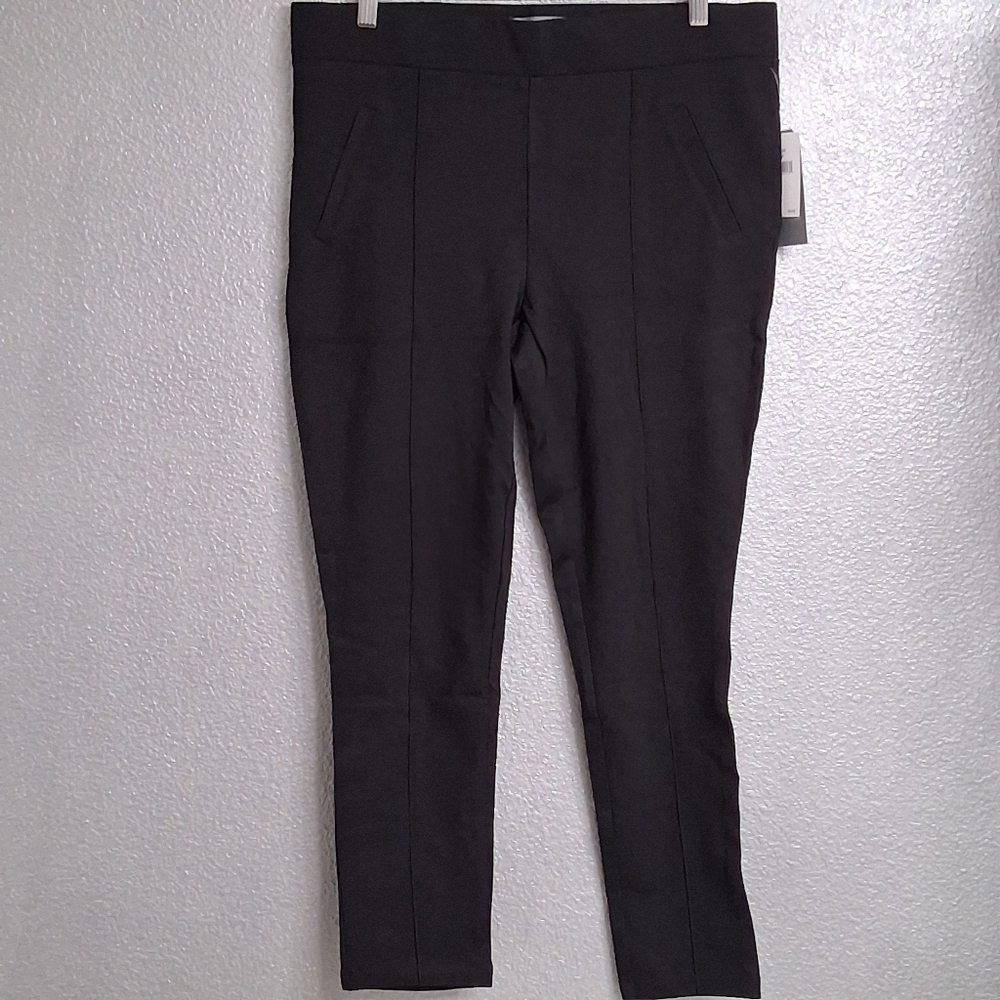 NWT Wit & Wisdom Ab'solution Black Leggings Size PXL
